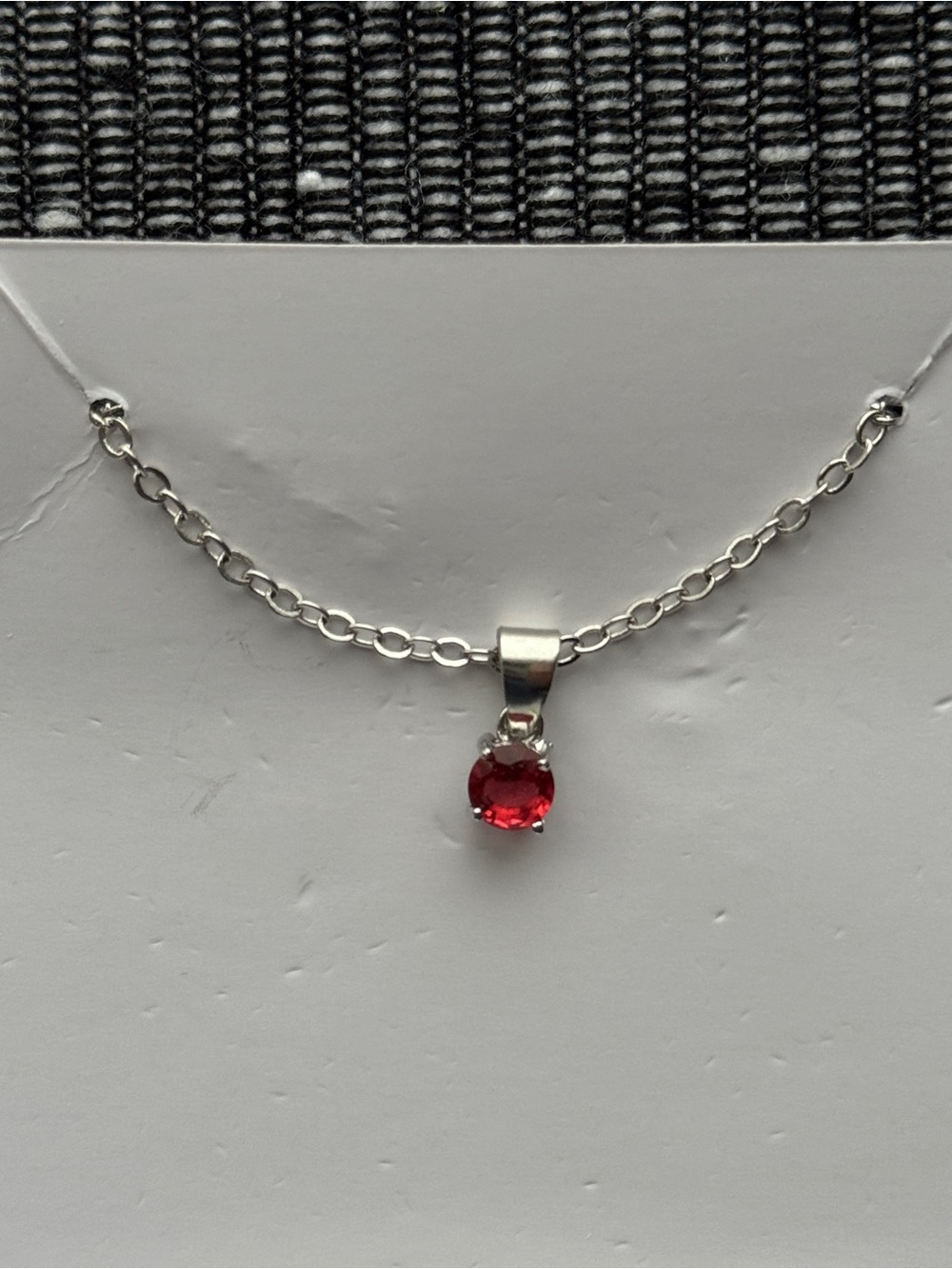 EFFY Princess Cruise Red Pendant Necklace 18” #7